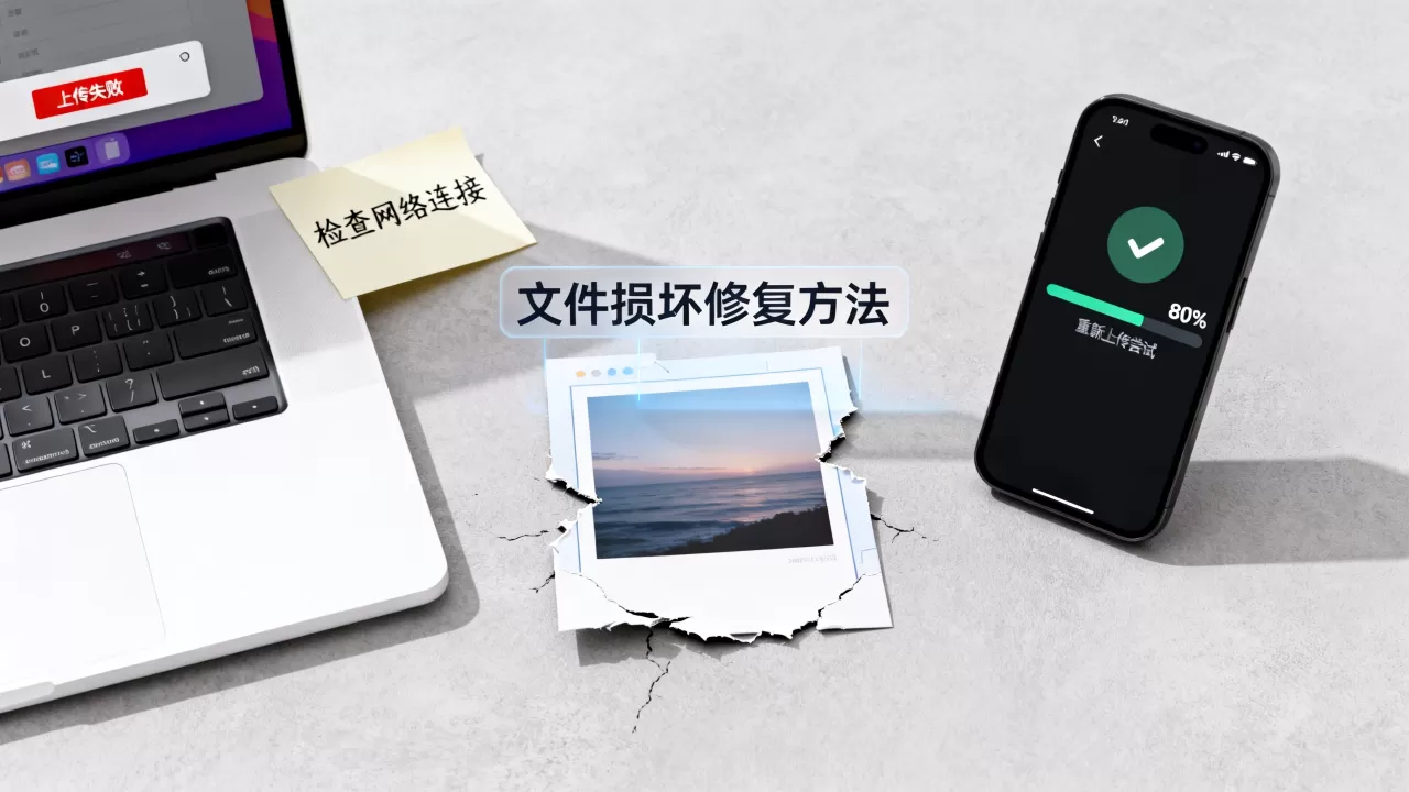 上传图片失败怎么办？图片上传后显示损坏怎么解决