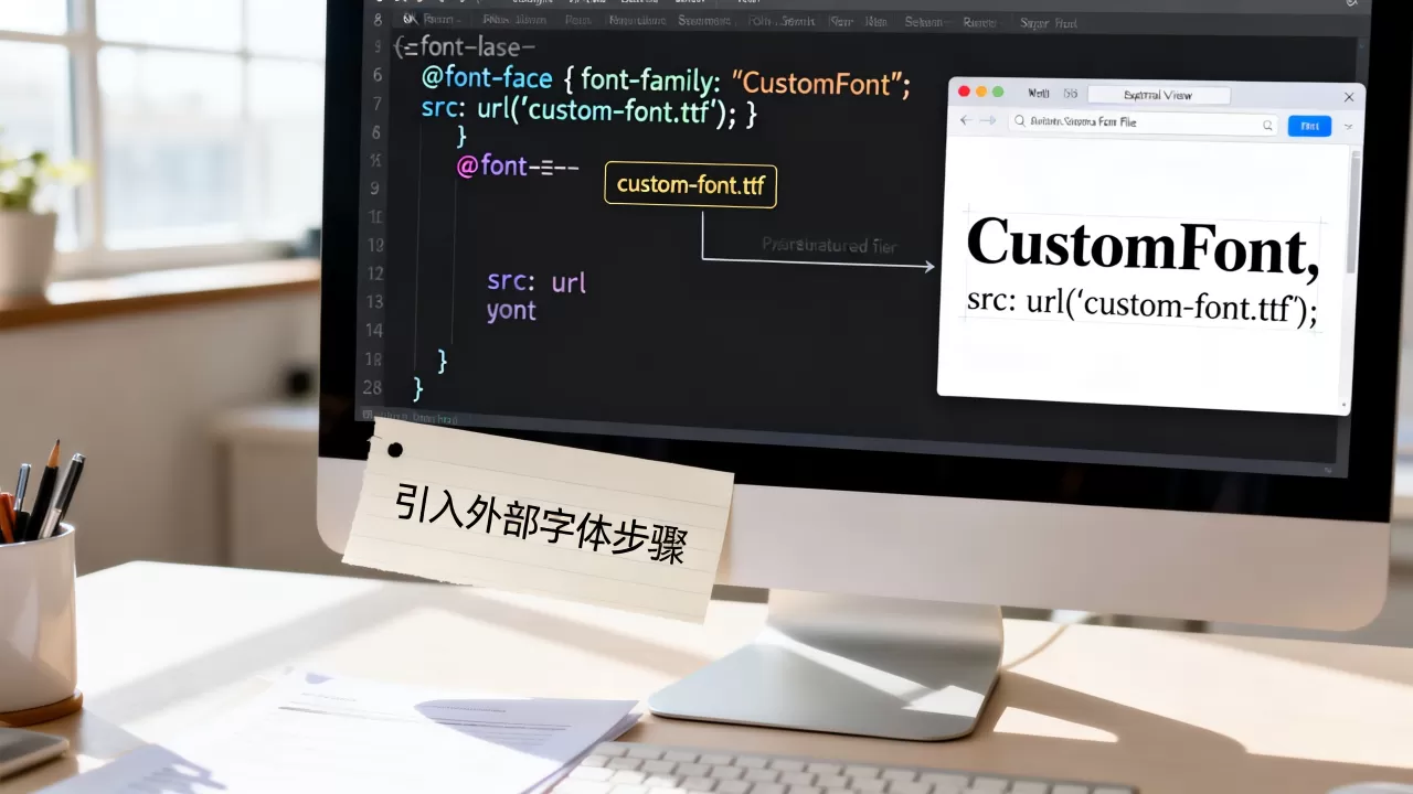 html字体外部怎么设置?html引入外部字体文件的方法 html字体外部怎么设置?html引入外部字体文件的方法