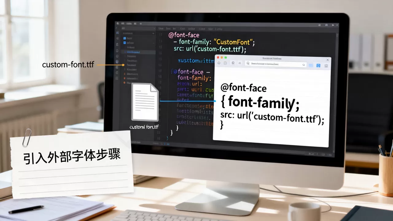 html字体外部怎么设置?html引入外部字体文件的方法 html字体外部怎么设置?html引入外部字体文件的方法