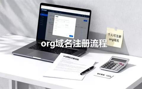 个人可以注册org域名吗？org域名注册流程及费用