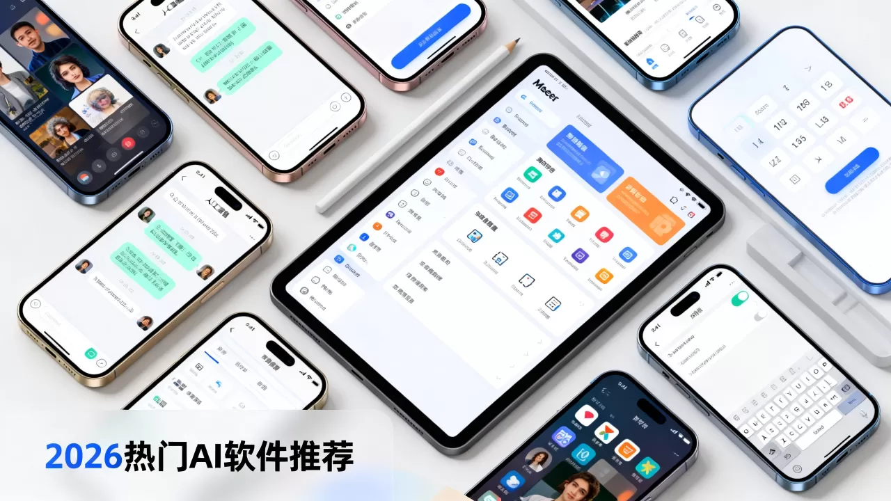 AI人工智能App哪个好用?2026热门人工智能软件推荐 AI人工智能App哪个好用?2026热门人工智能软件推荐
