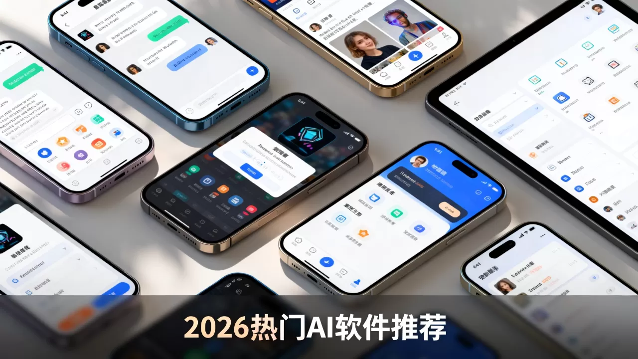 AI人工智能App哪个好用?2026热门人工智能软件推荐 AI人工智能App哪个好用?2026热门人工智能软件推荐