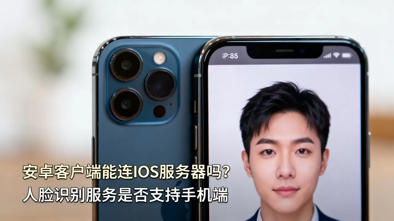 安卓客户端能连IOS服务器吗?人脸识别服务是否支持手机端 安卓客户端能连IOS服务器吗?人脸识别服务是否支持手机端