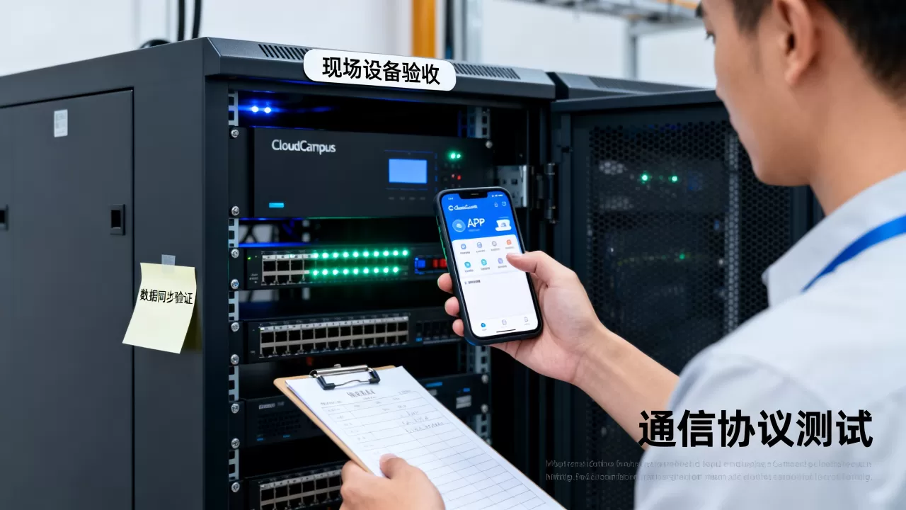 安卓APP客户端与服务器通信怎么解决?CloudCampus APP现场验收流程 安卓APP客户端与服务器通信怎么解决?CloudCampus APP现场验收流程