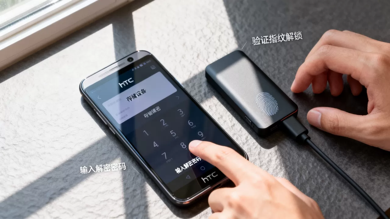htc解密存储设备怎么操作?手机存储加密后如何安全解锁 htc解密存储设备怎么操作?手机存储加密后如何安全解锁