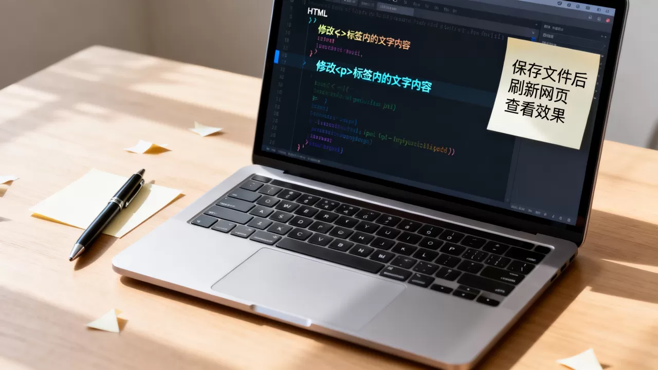 html怎么改文字？修改网页文字的具体方法