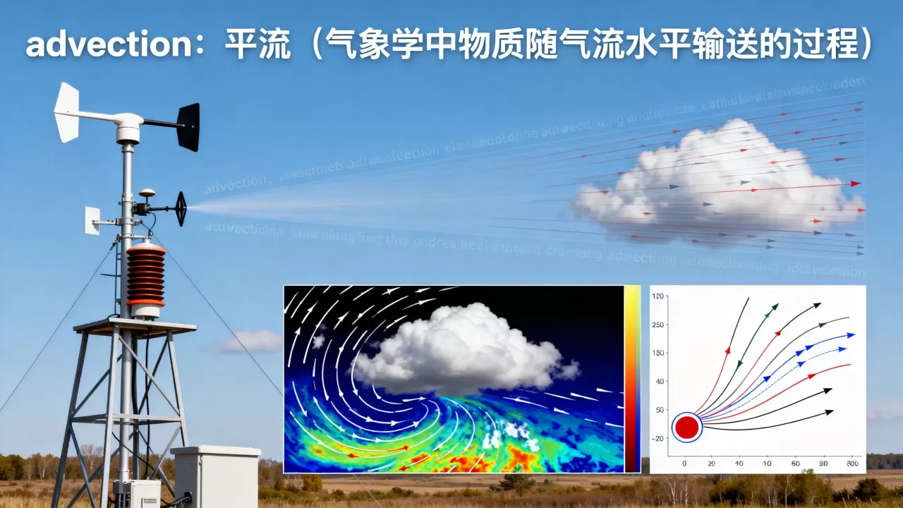 advection是什么意思？advection在气象学中具体指什么