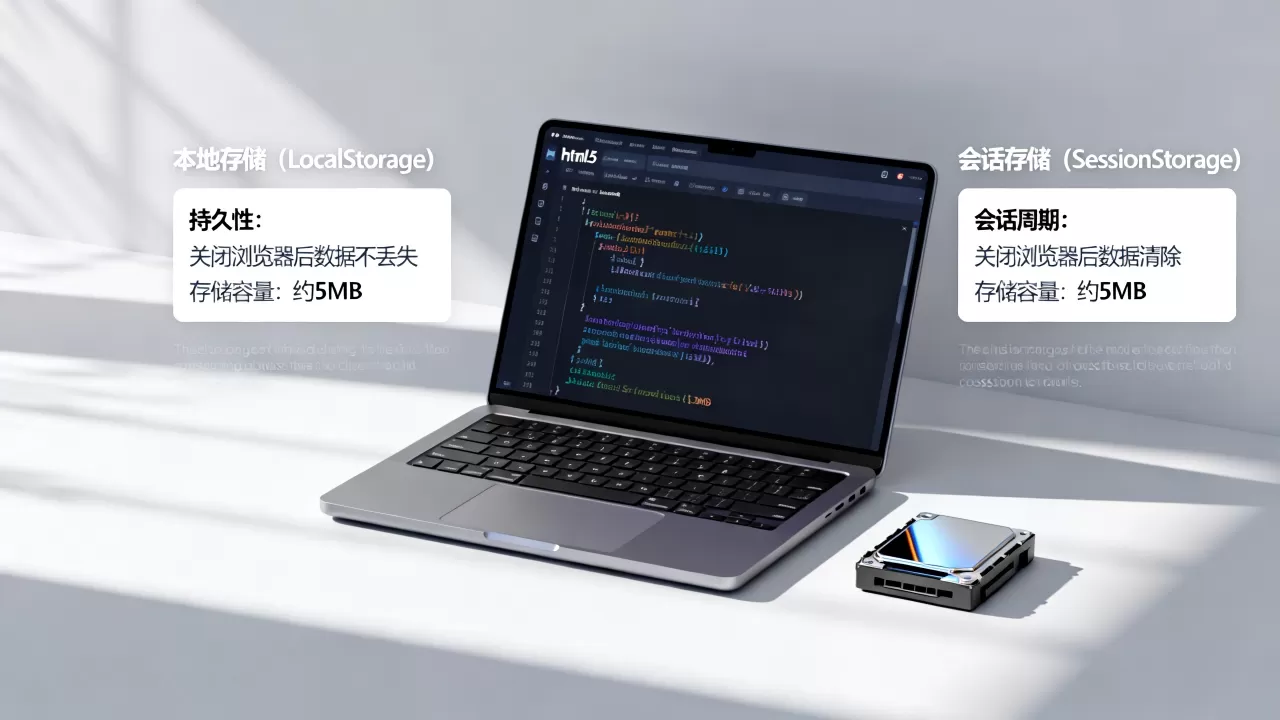 html5有哪些存储类型？html5本地存储与sessionStorage区别
