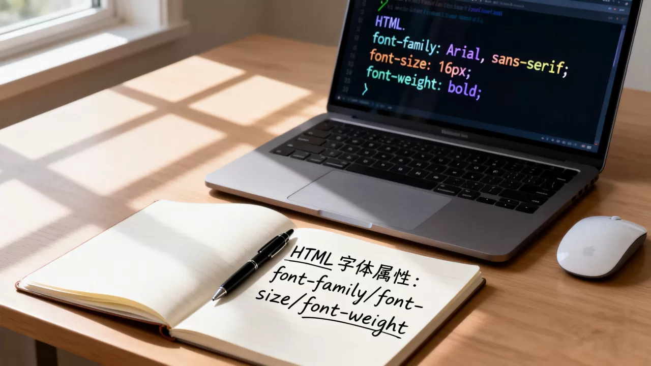 HTML中如何设置字体?html字体属性有哪些 HTML中如何设置字体?html字体属性有哪些