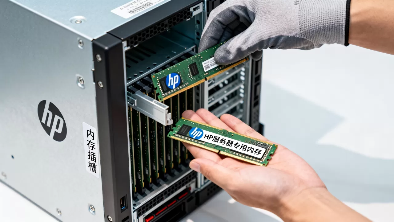 HP服务器内存关机是怎么回事？服务器内存条怎么更换