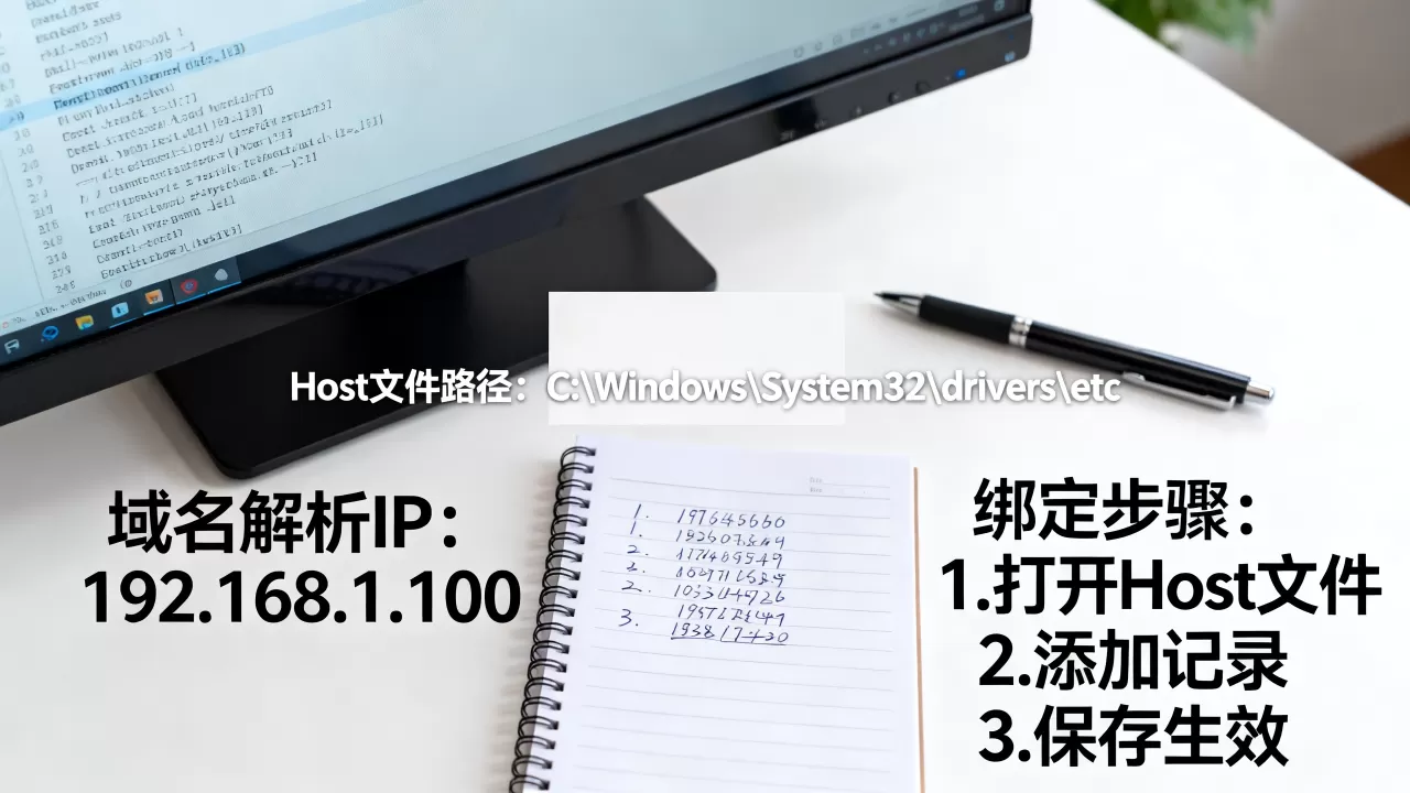 Host绑定网站怎么操作?如何设置Host绑定指定域名 Host绑定网站怎么操作?如何设置Host绑定指定域名