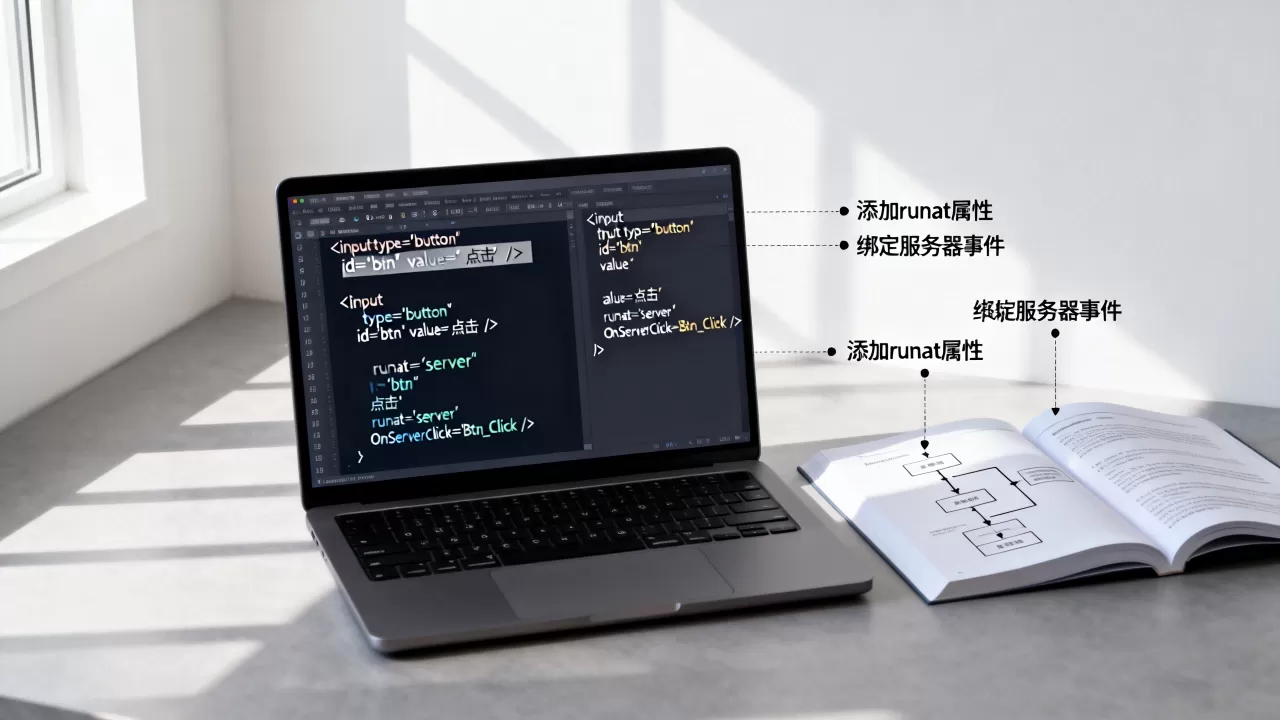 html控件难转服务器控件？html控件转服务器控件的方法