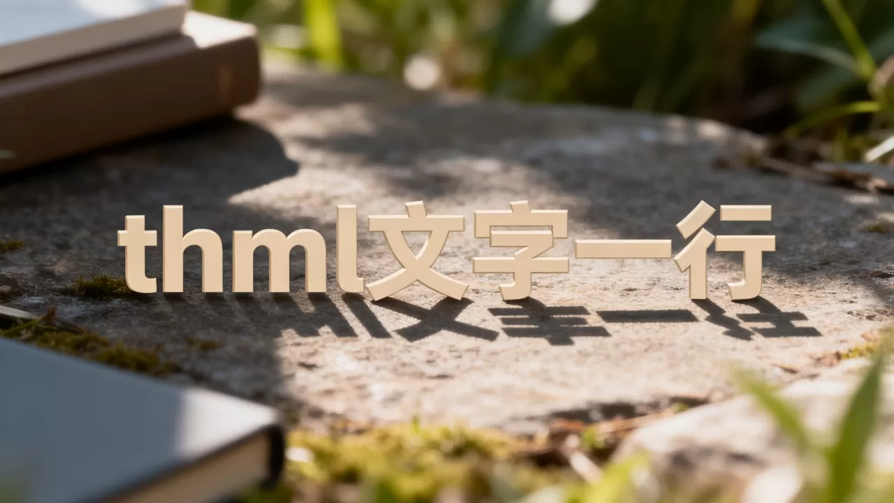 html文字一行 html文字一行