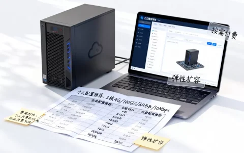 个人和企业怎么选云服务器？云服务器租用费用及配置推荐