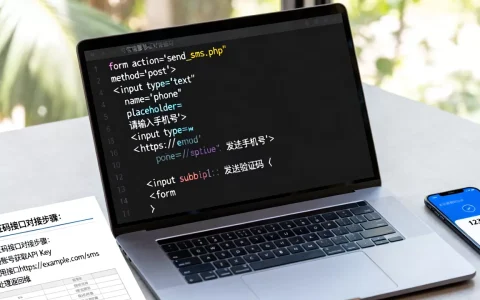 html短信验证代码怎么写？短信验证码接口怎么对接