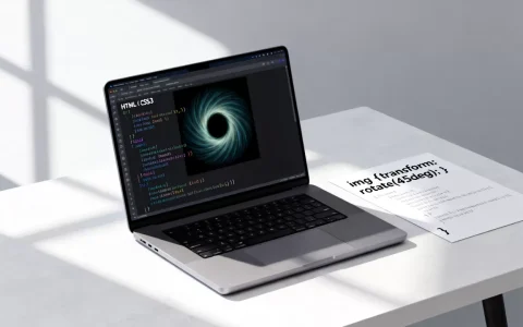 HTML图片如何旋转？css3实现图片旋转代码