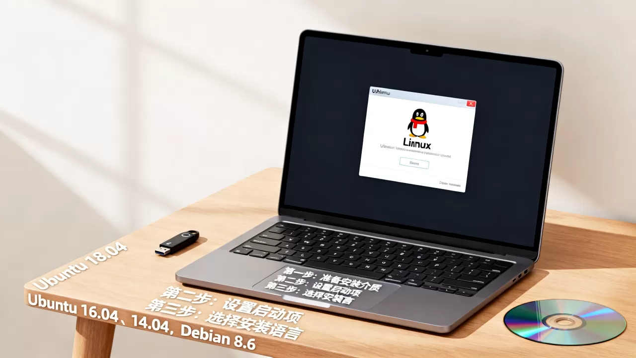 Ubuntu 18.04/16.04/14.04/Debian 8.6怎么安装?Linux系统安装教程 Ubuntu 18.04/16.04/14.04/Debian 8.6怎么安装?Linux系统安装教程