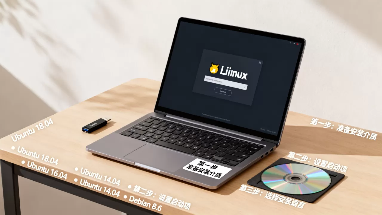 Ubuntu 18.04/16.04/14.04/Debian 8.6怎么安装?Linux系统安装教程 Ubuntu 18.04/16.04/14.04/Debian 8.6怎么安装?Linux系统安装教程