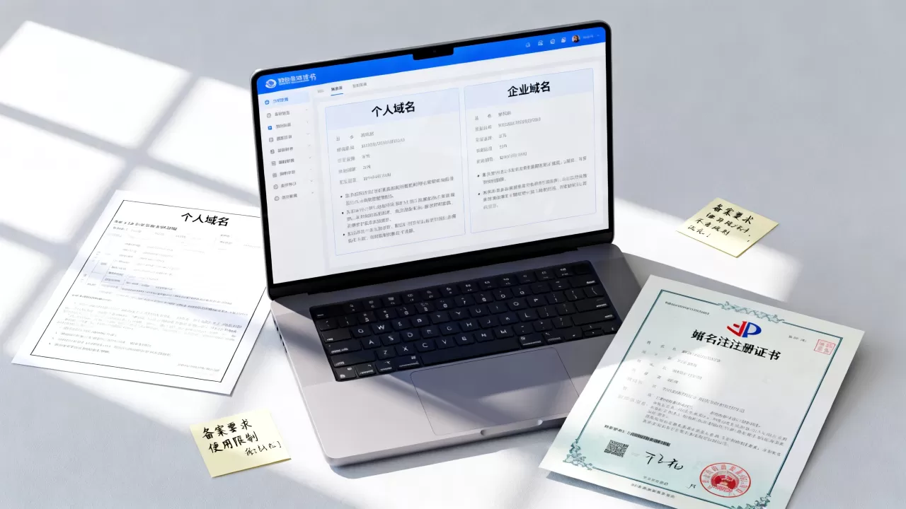 个人和公司网站域名有啥区别?企业域名和个人域名哪个更好 个人和公司网站域名有啥区别?企业域名和个人域名哪个更好