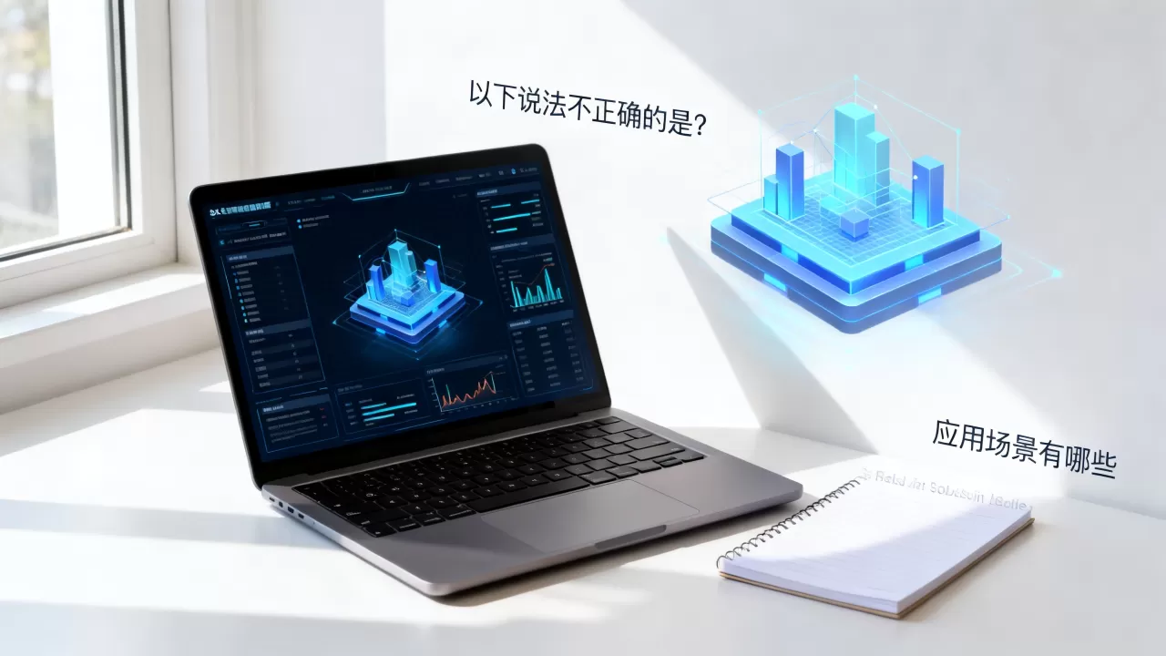 关于三维数据可视化以下说法不正确的是？三维数据可视化应用场景有哪些