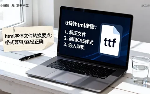 html文字ttf怎么转？html字体文件怎么转