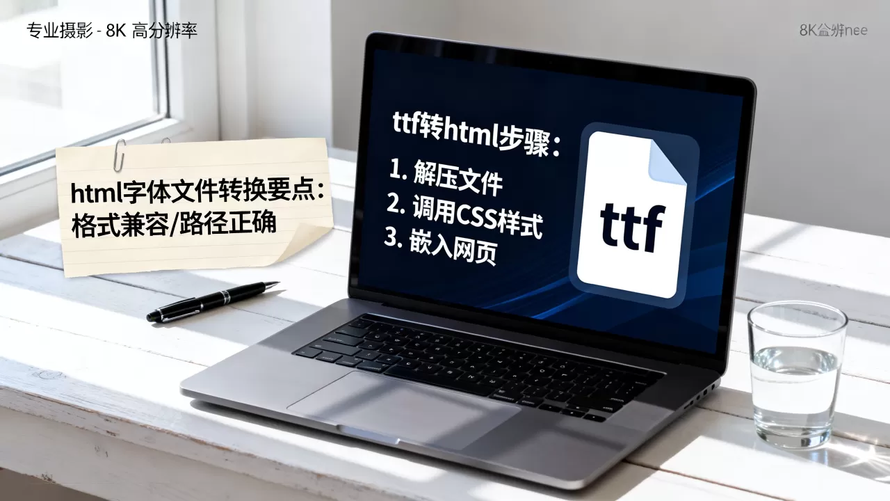 html文字ttf怎么转？html字体文件怎么转
