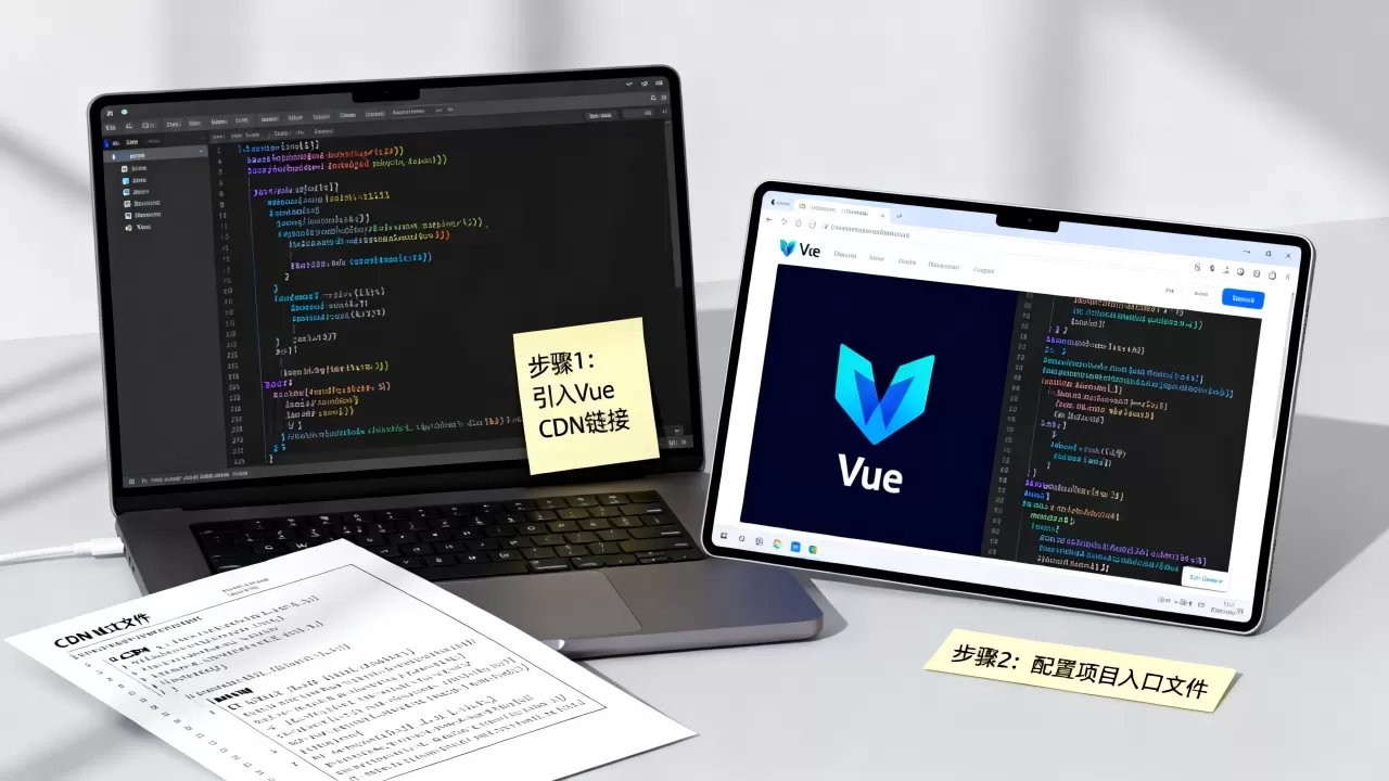 Vue CDN如何搭建项目?vue项目引入cdn加速配置 Vue CDN如何搭建项目?vue项目引入cdn加速配置