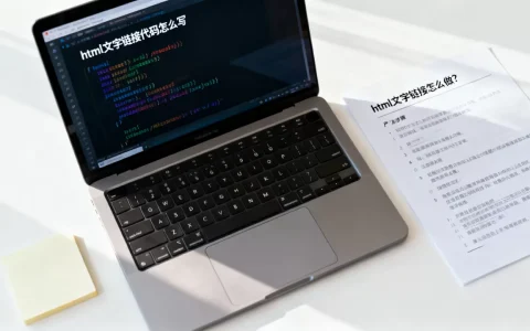 html文字链接怎么做？html文字链接代码怎么写