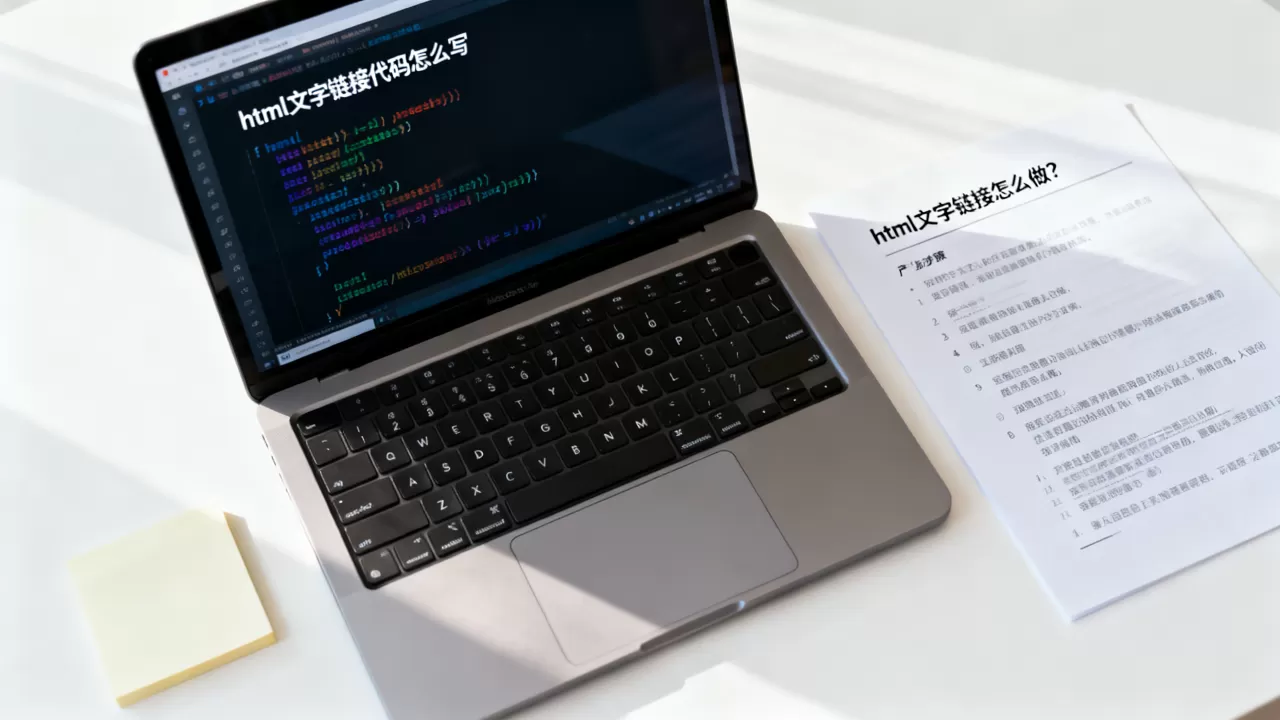 html文字链接怎么做？html文字链接代码怎么写