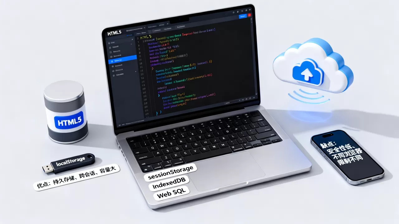 HTML5存储方式有哪些?HTML5本地存储有哪些优缺点 HTML5存储方式有哪些?HTML5本地存储有哪些优缺点