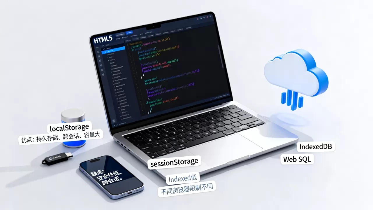 HTML5存储方式有哪些?HTML5本地存储有哪些优缺点 HTML5存储方式有哪些?HTML5本地存储有哪些优缺点