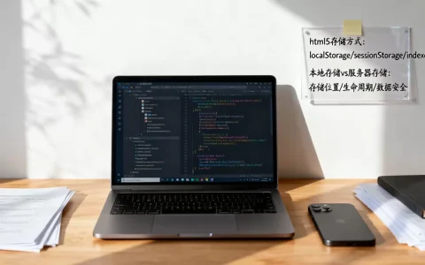 html5存储方式有哪几种？html5本地存储与服务器存储的区别