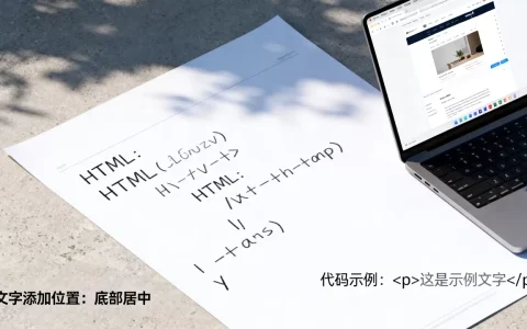 HTML文字配图怎么做？网页图片添加文字代码