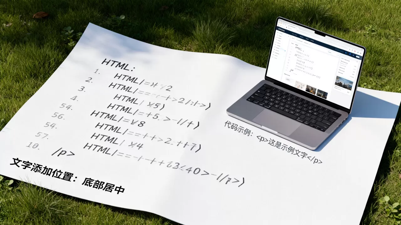 HTML文字配图怎么做?网页图片添加文字代码 HTML文字配图怎么做?网页图片添加文字代码