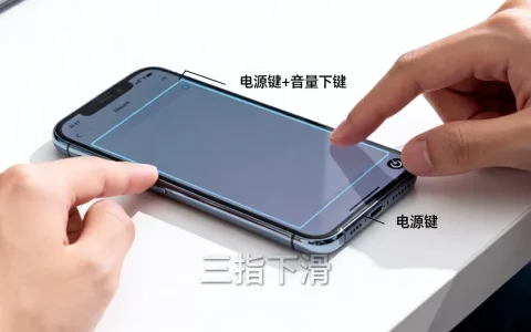 安卓截图快捷键是什么？手机截图按哪个键