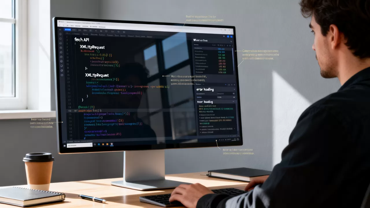 html5怎么发送网络请求，前端ajax请求失败怎么解决