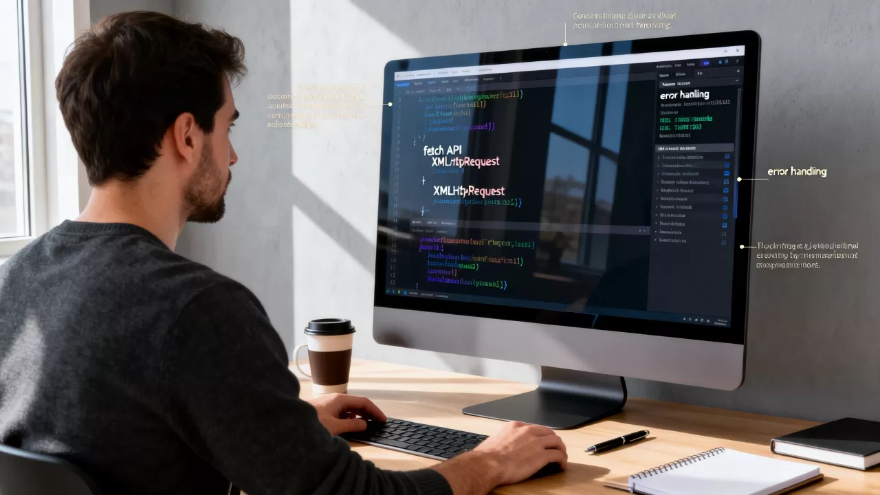 html5怎么发送网络请求，前端ajax请求失败怎么解决