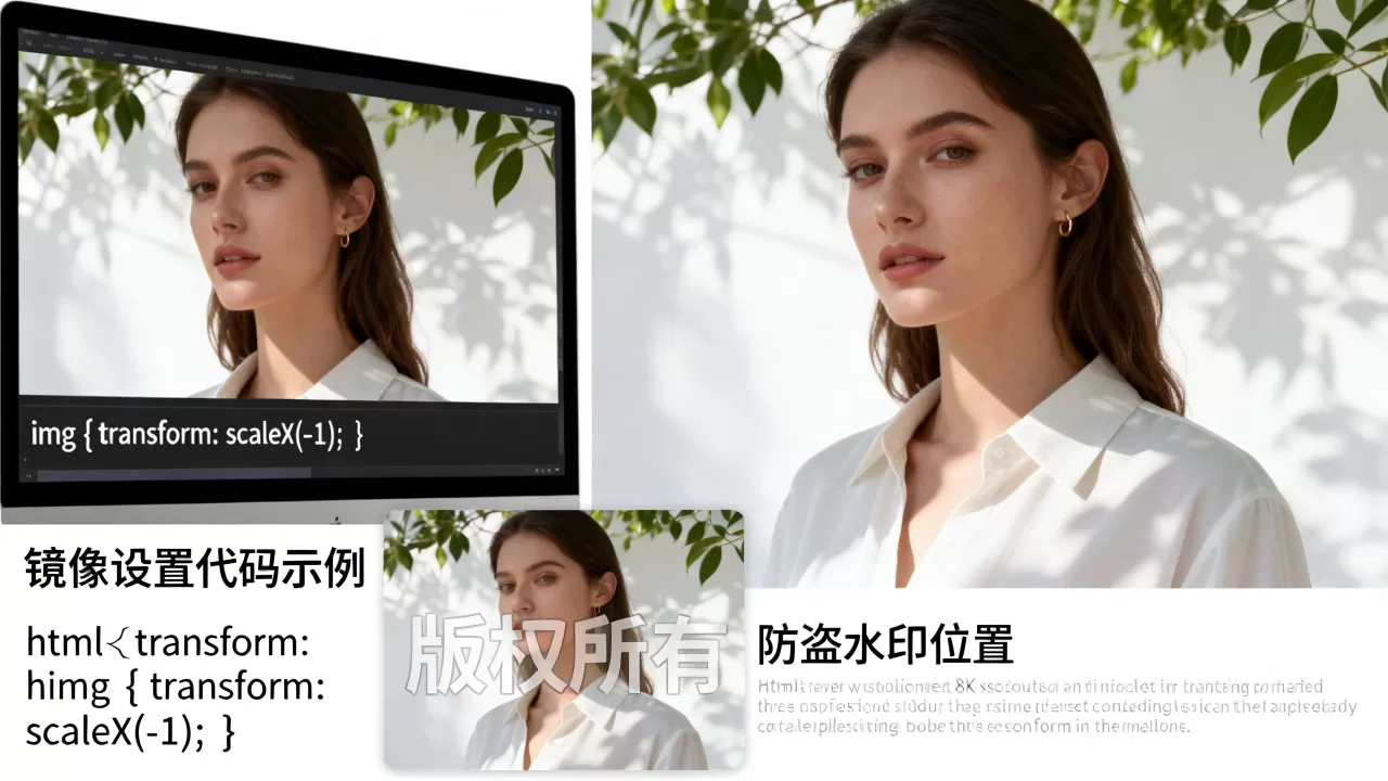 html图片镜像怎么设置?如何防止图片被盗用 html图片镜像怎么设置?如何防止图片被盗用