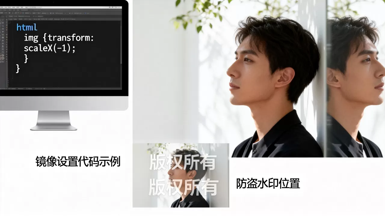 html图片镜像怎么设置?如何防止图片被盗用 html图片镜像怎么设置?如何防止图片被盗用
