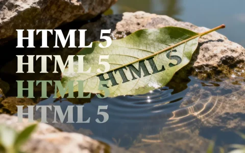 html5的字体样式