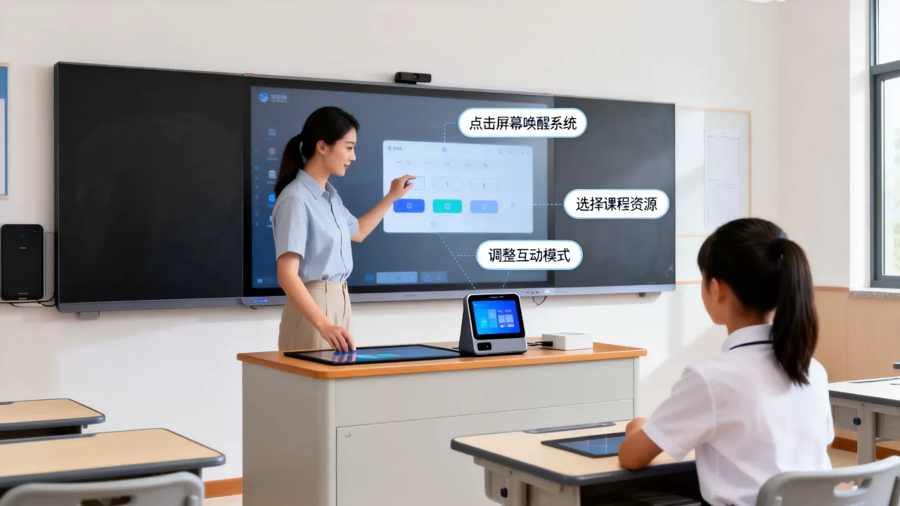 智慧教室怎么用？智慧教室设备操作教程