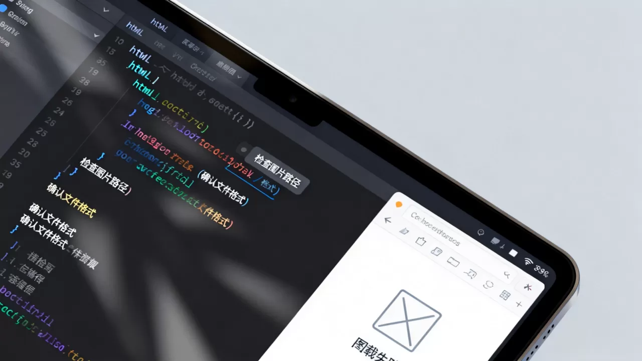 html加载图片出错怎么办？html图片加载失败解决方法