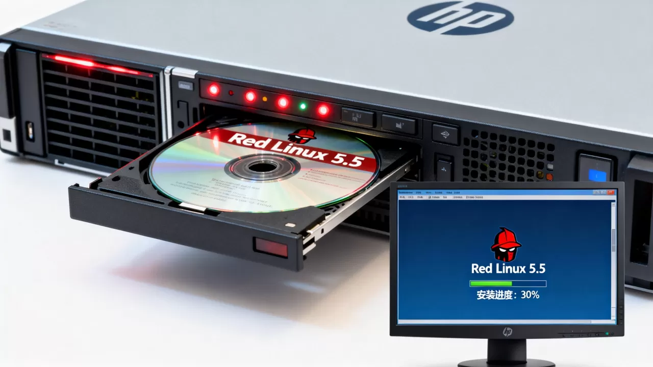 HP服务器如何安装REDHAT55?Red Hat Linux 5.5安装教程 HP服务器如何安装REDHAT55?Red Hat Linux 5.5安装教程