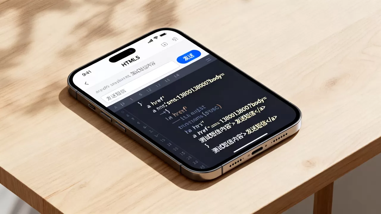 HTML5如何发送短信内容?手机端网页自动发短信代码 HTML5如何发送短信内容?手机端网页自动发短信代码