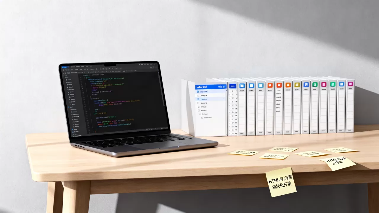 HTML5与JS分离怎么做？前端项目结构分离有什么好处