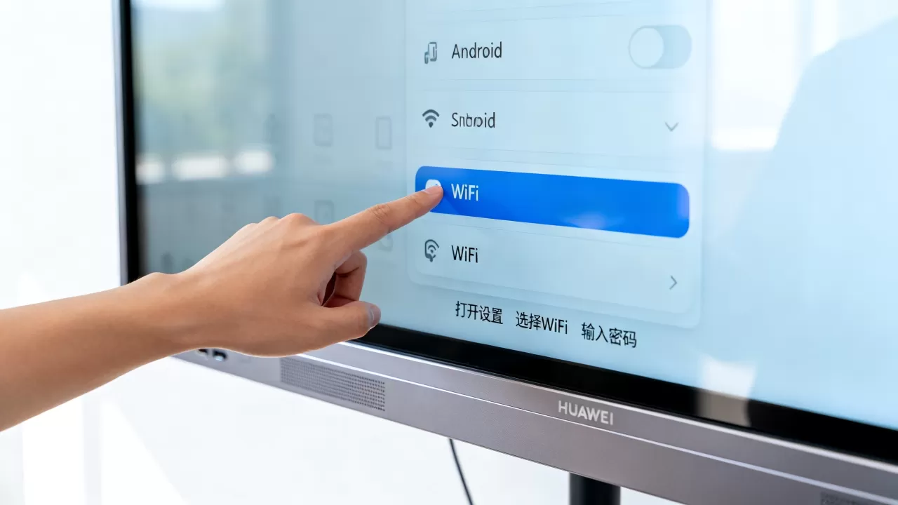 安卓系统入门学习_IdeaHub Board设备安卓设置_华为ideahub怎么连接WiFi 安卓系统入门学习_IdeaHub Board设备安卓设置_华为ideahub怎么连接WiFi