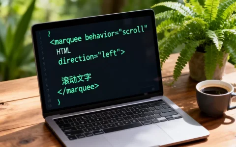 HTML滚动文字怎么设置？html代码实现文字横向滚动效果