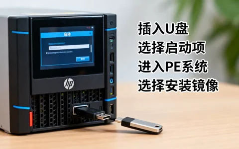 HP服务器如何用U盘装系统？重装系统教程