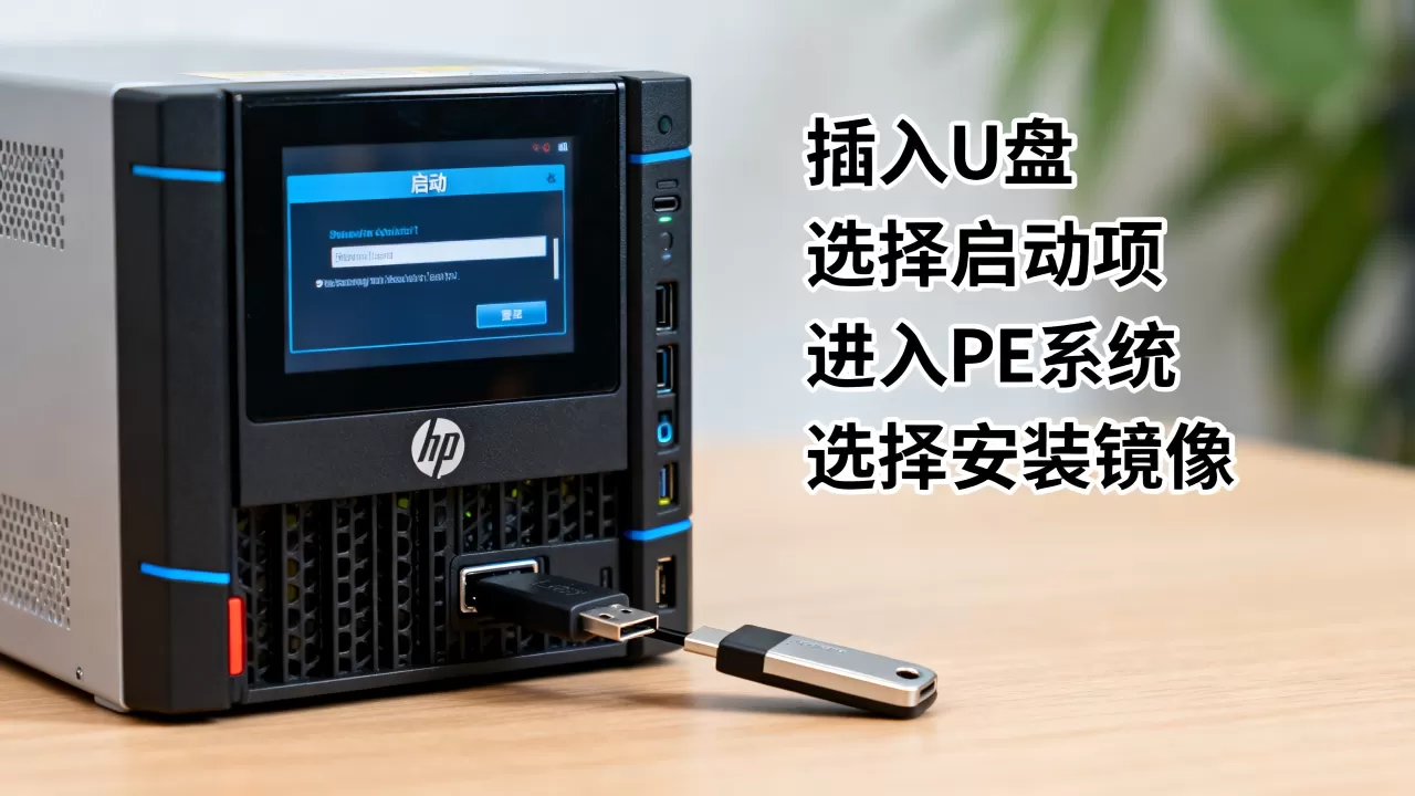 HP服务器如何用U盘装系统?重装系统教程 HP服务器如何用U盘装系统?重装系统教程
