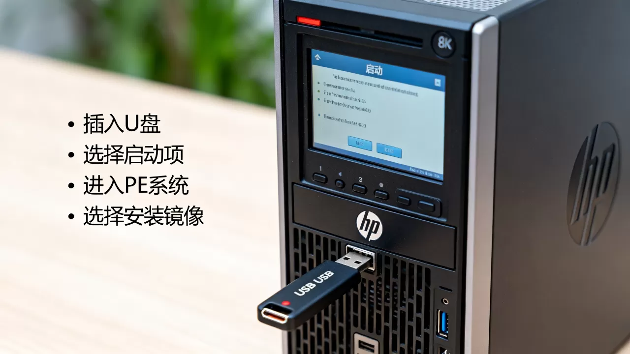HP服务器如何用U盘装系统?重装系统教程 HP服务器如何用U盘装系统?重装系统教程